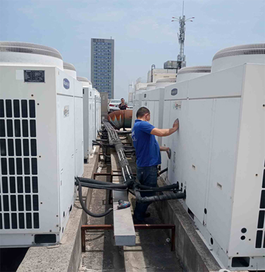 奉化中央空调制热和不制冷系统维修方法